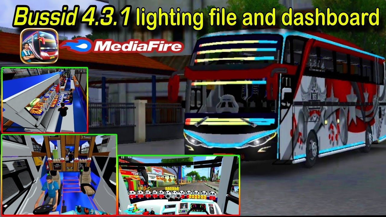 Bus simulator indonesia lighting file 4.3.1|bussid lighting file |