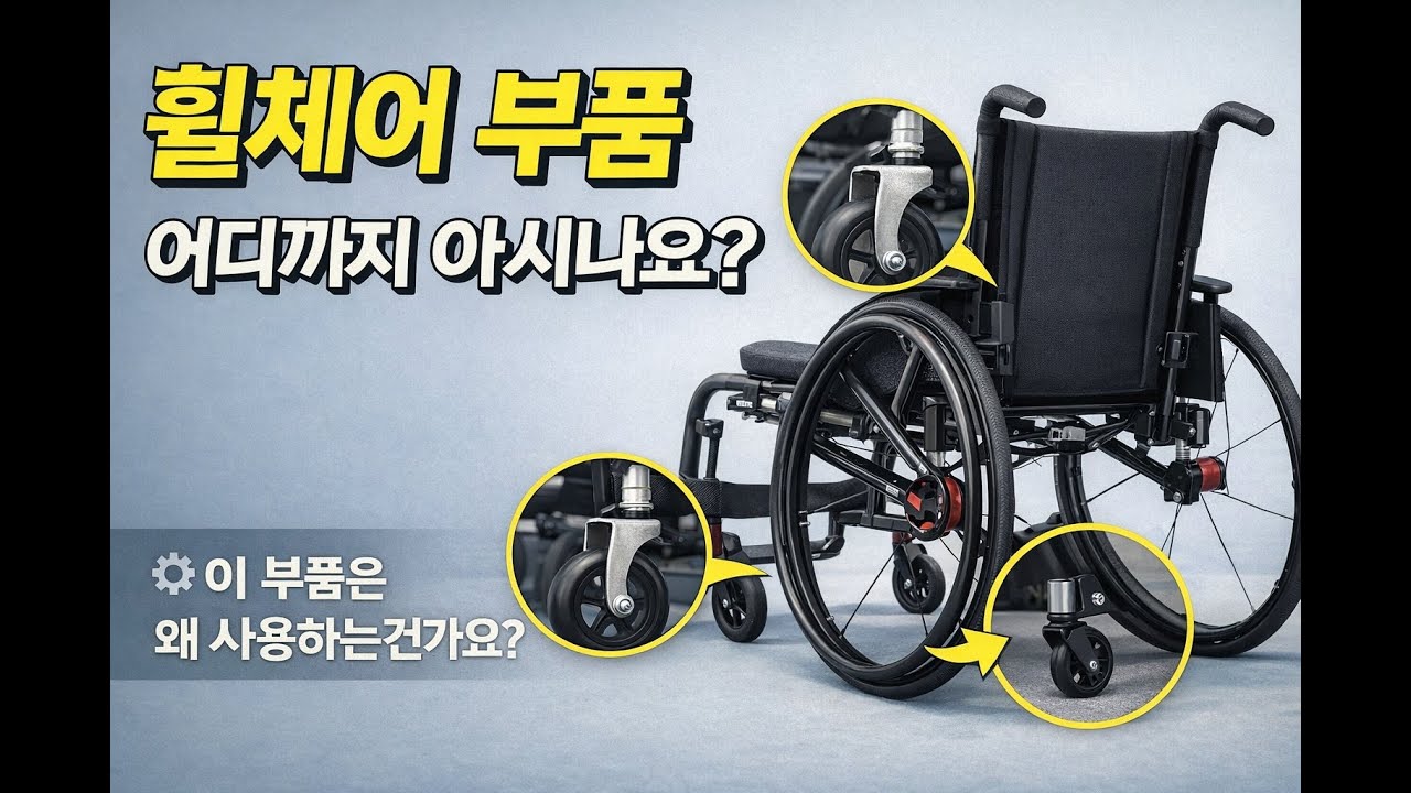 휠체어 부품, 어디까지 알고 계신가요? 선택 전에 꼭 알아야 할 이야기