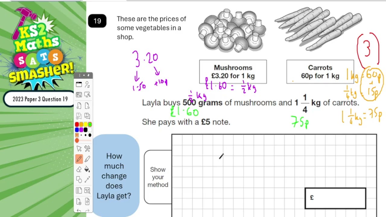 2023 Reasoning Paper 3 Q19 KS2 SATS