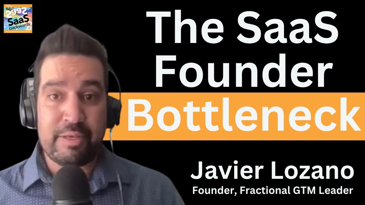 Ep. 190 - The SaaS Founder Bottleneck: Why Founder-Led Sales Stops Scaling