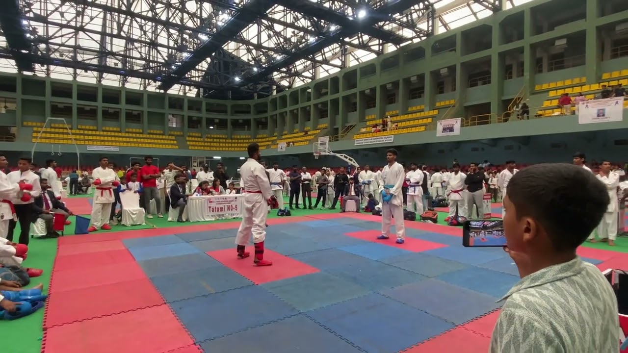 National match at Maysuru sports complex (1st round)