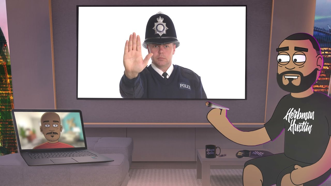 Herbman Hustlin TV - Tales Of Herbman  Hustlin Police Stop Check!