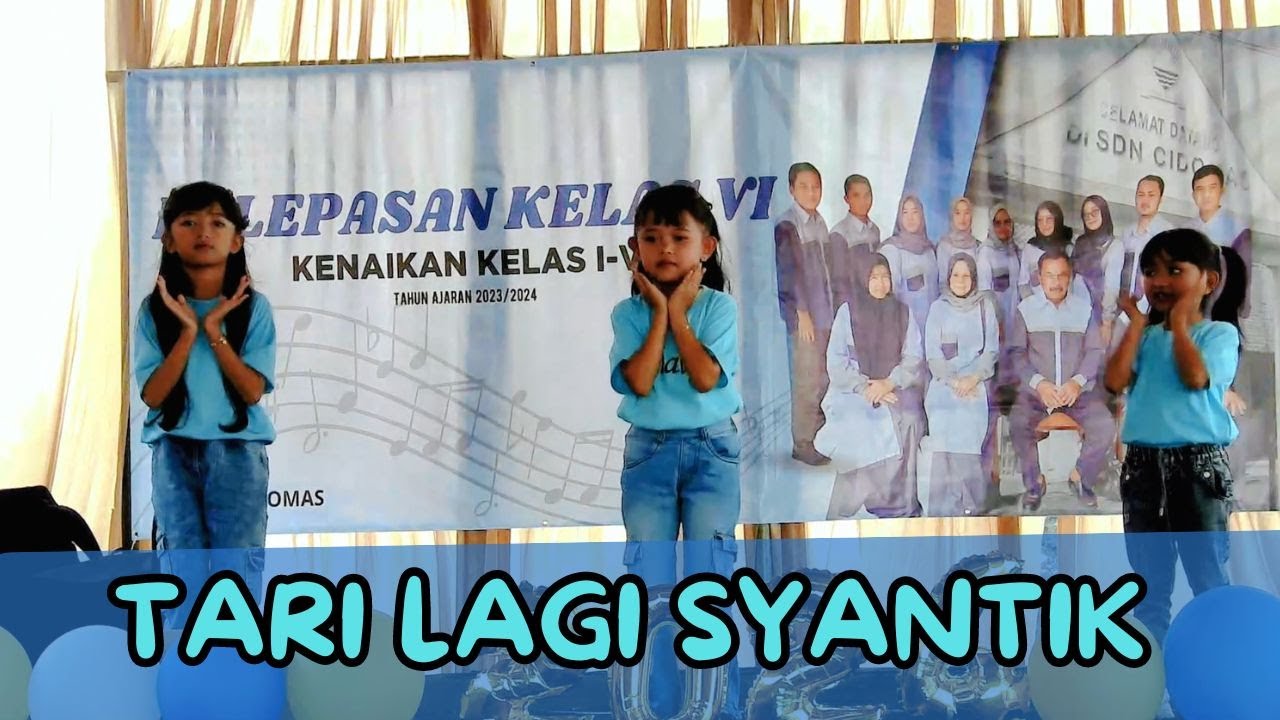 Tari Lagi Syantik kelas 1 SD | Pentas Seni SD