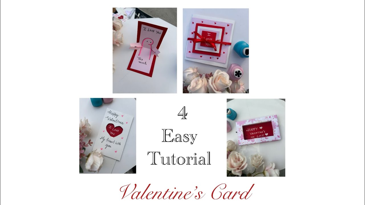 4 Easy Valentine’s Card ❤️