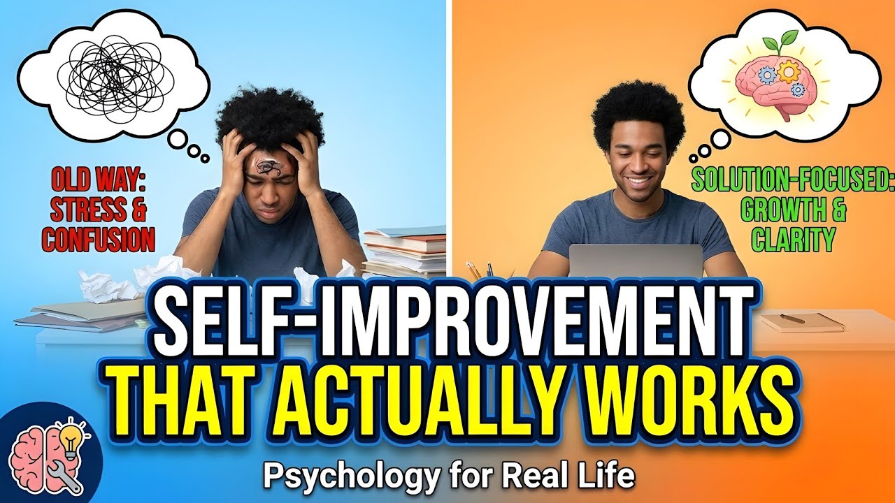 Self-Improvement That Actually Works | Solution-Focused Psychology for Real Life Growth