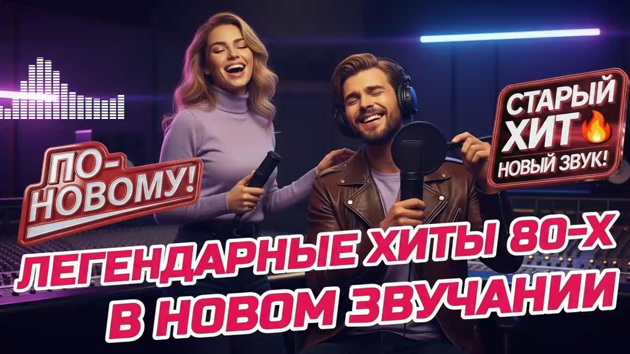 Неповторимые Хиты 80-х: Свежий Взгляд и Мощный Звук! 🔥 Плейлист для Ностальгии и Вечеринок.