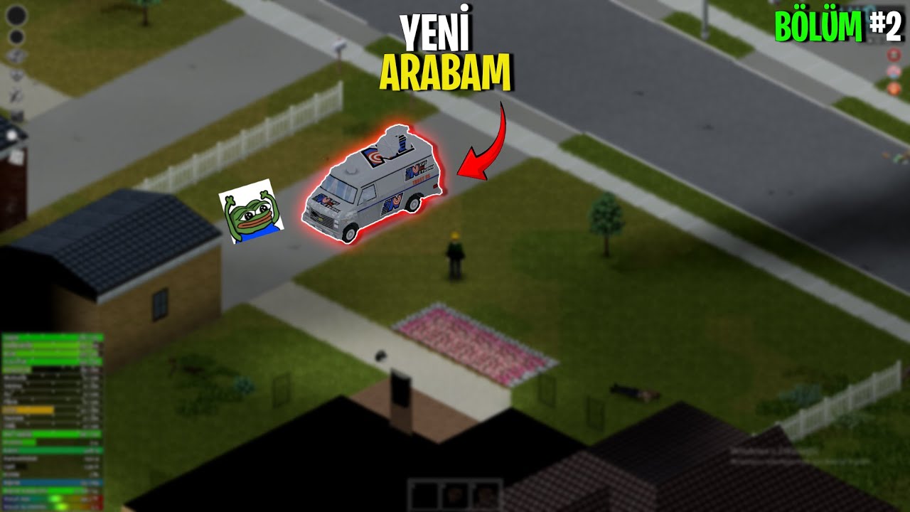 Project Zomboid Türkçe Hayatta Kalma | 2. Gün