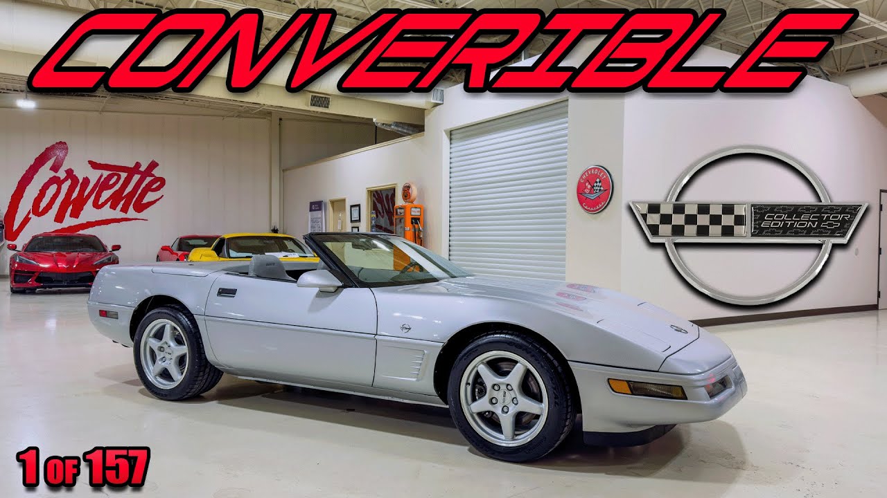 Sebring Silver Collector Edition C4 1996 года на выставке Corvette World!