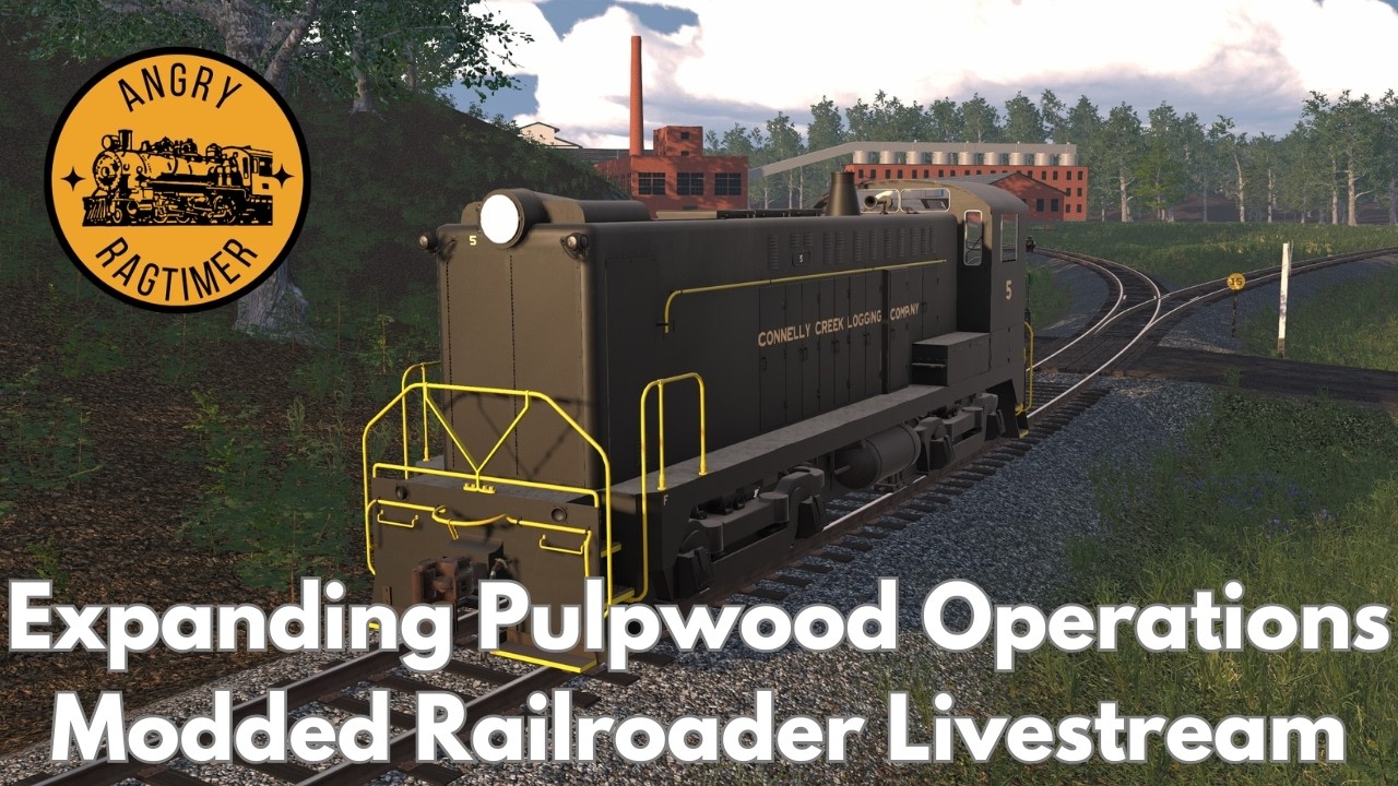 Modded Railroader: Expanding Pulpwood Operations Part 2!