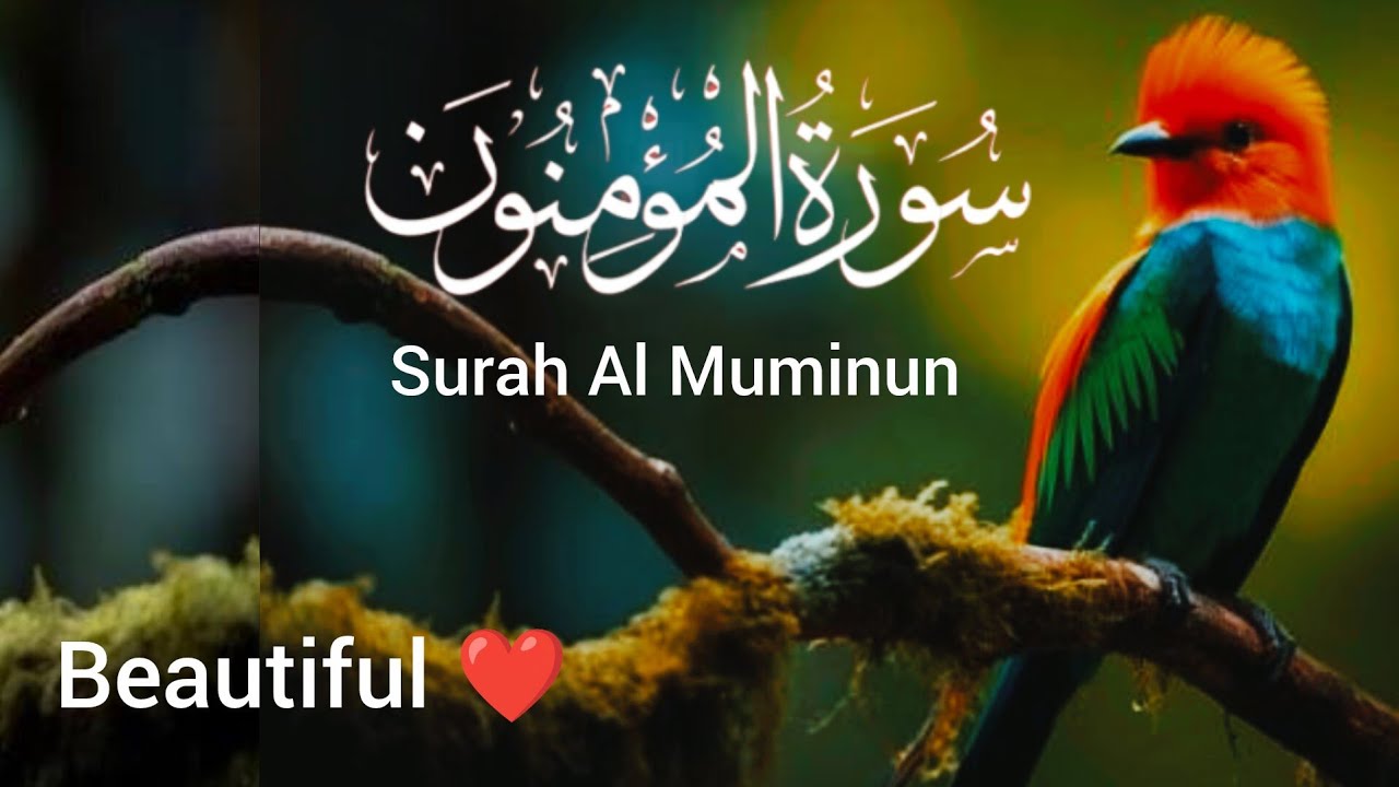 Surah Al Muminun.  (سورۃ المؤمنون ) Quran Kareem tilawat Hafiz Javed beautiful quran 