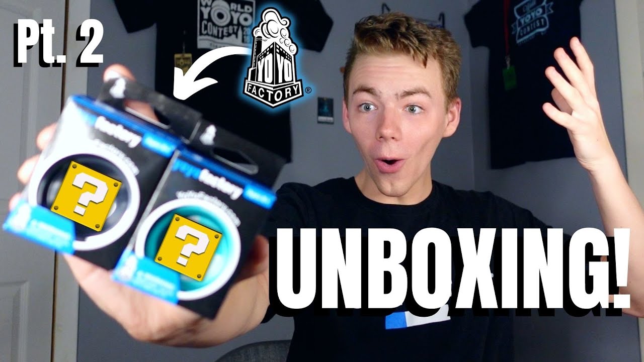 YoYo Unboxing Pt. 2! - UNRELEASED YoYoFactory YoYos!