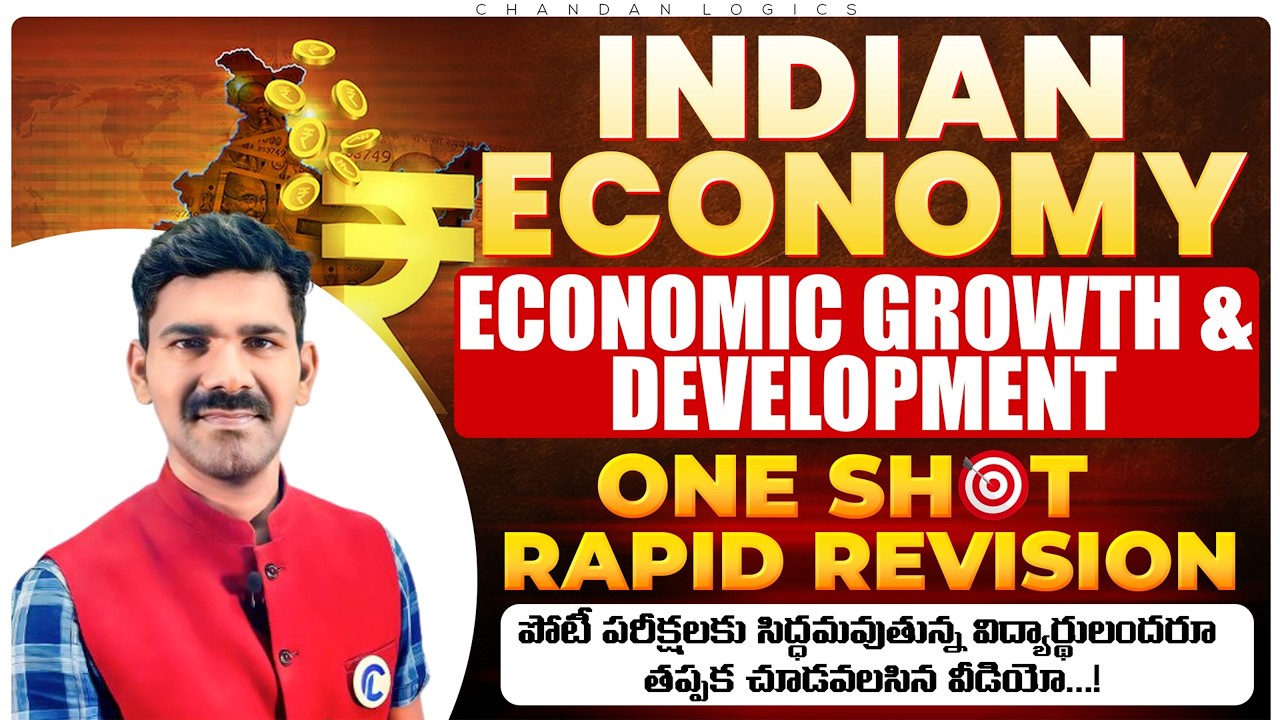 Indian Economy  | Economic Growth & Development in 60 Minutes | SSC & RRB EXAMS 2026