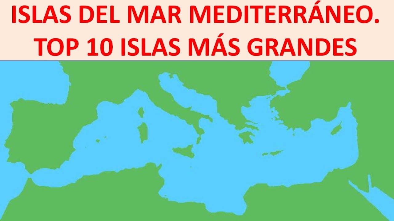 islas del mar Mediterráneo