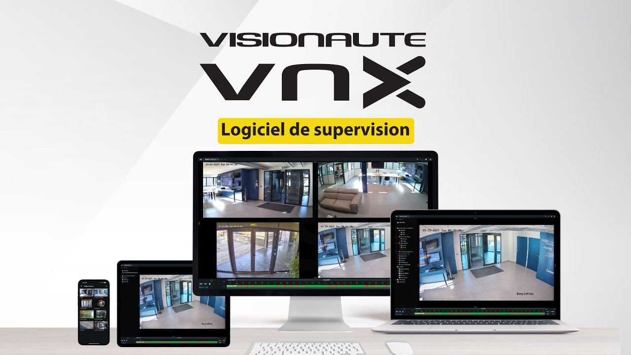 Logiciel de supervision VNX - Proposé par Visionaute Security