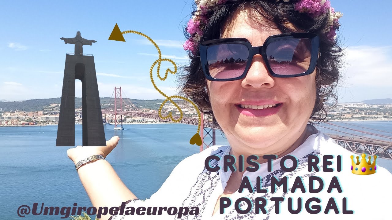 Cristo Rei, Almada Portugal!#turismo#portugal@umgiropelaeuropa  #viagem#dicasdelisboa#dicadeturismo