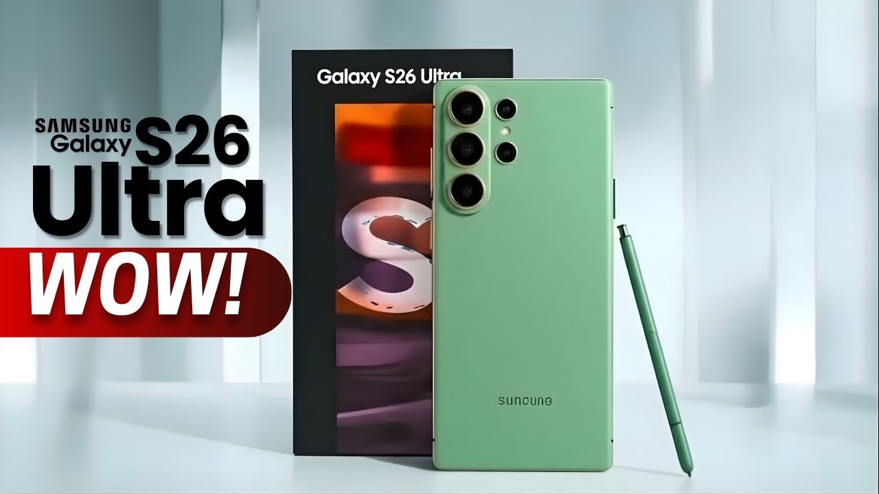 Samsung Galaxy S26 Ultra — ПЕРВЫЙ ВЗГЛЯД И РАЗБЛОКИРОВКА!