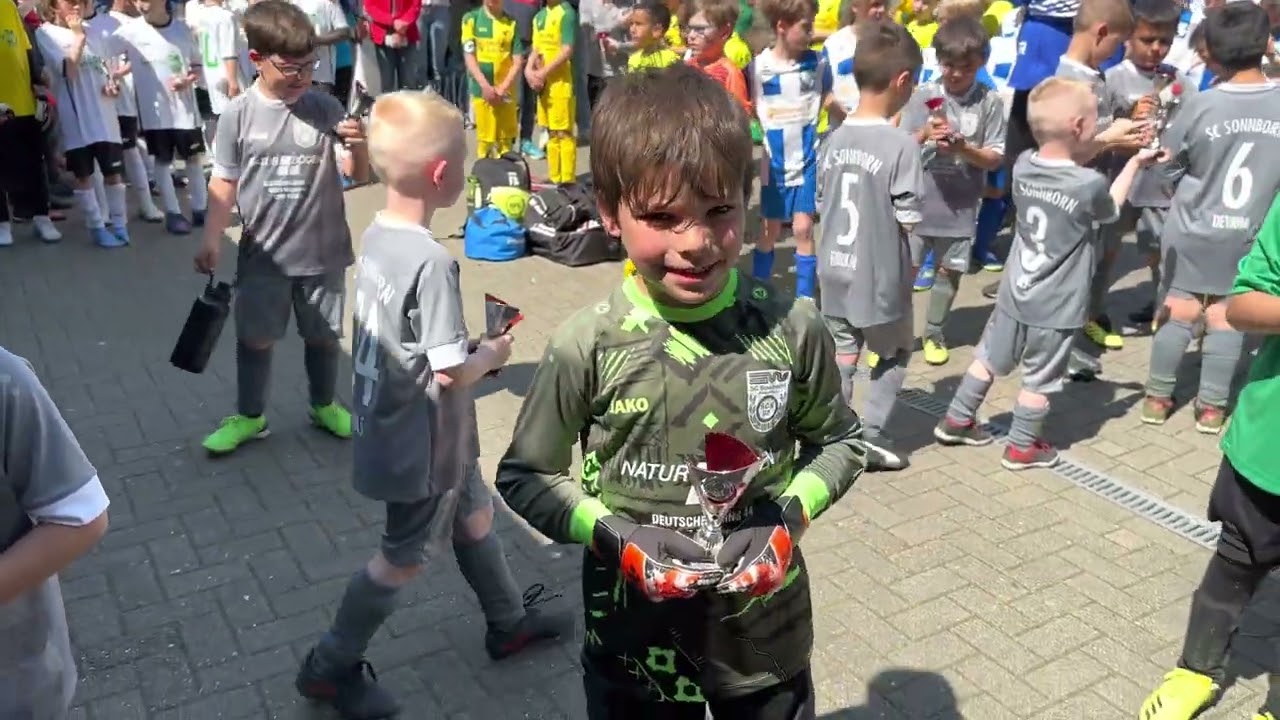 Sudberg Jugenfußballturnier F2 Junioren (Siegerehrung)