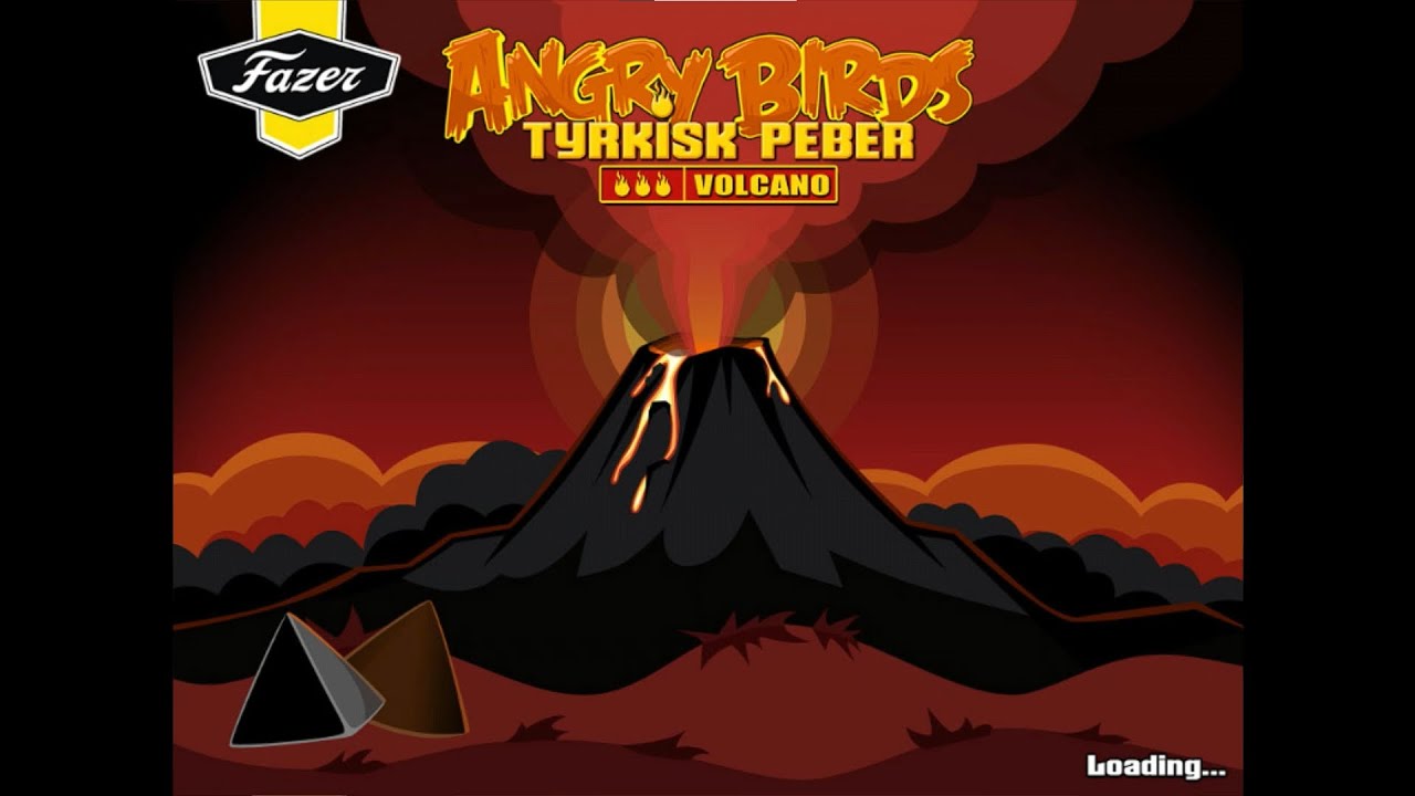Angry Birds Tyrkisk Peber Volcano (Full Gameplay)