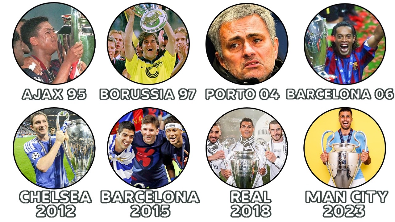 UEFA Champions League All Finals Explained in 74 Minutes (1995-2025)