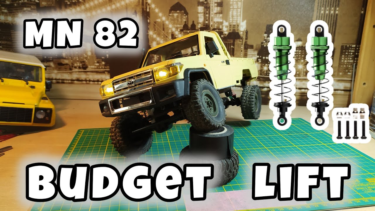 HOW TO UPGRADE YOUR MN82 SHOCKS IN BUDGET - TIPS & TRICKS FOR CHEAP SETUP