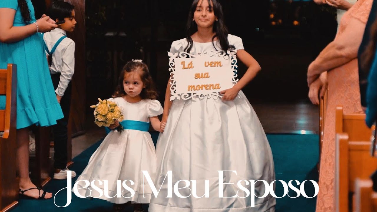 Jesus Meu Esposo - Entrada das Damas com Placa I Musical Songsdei - Casamento