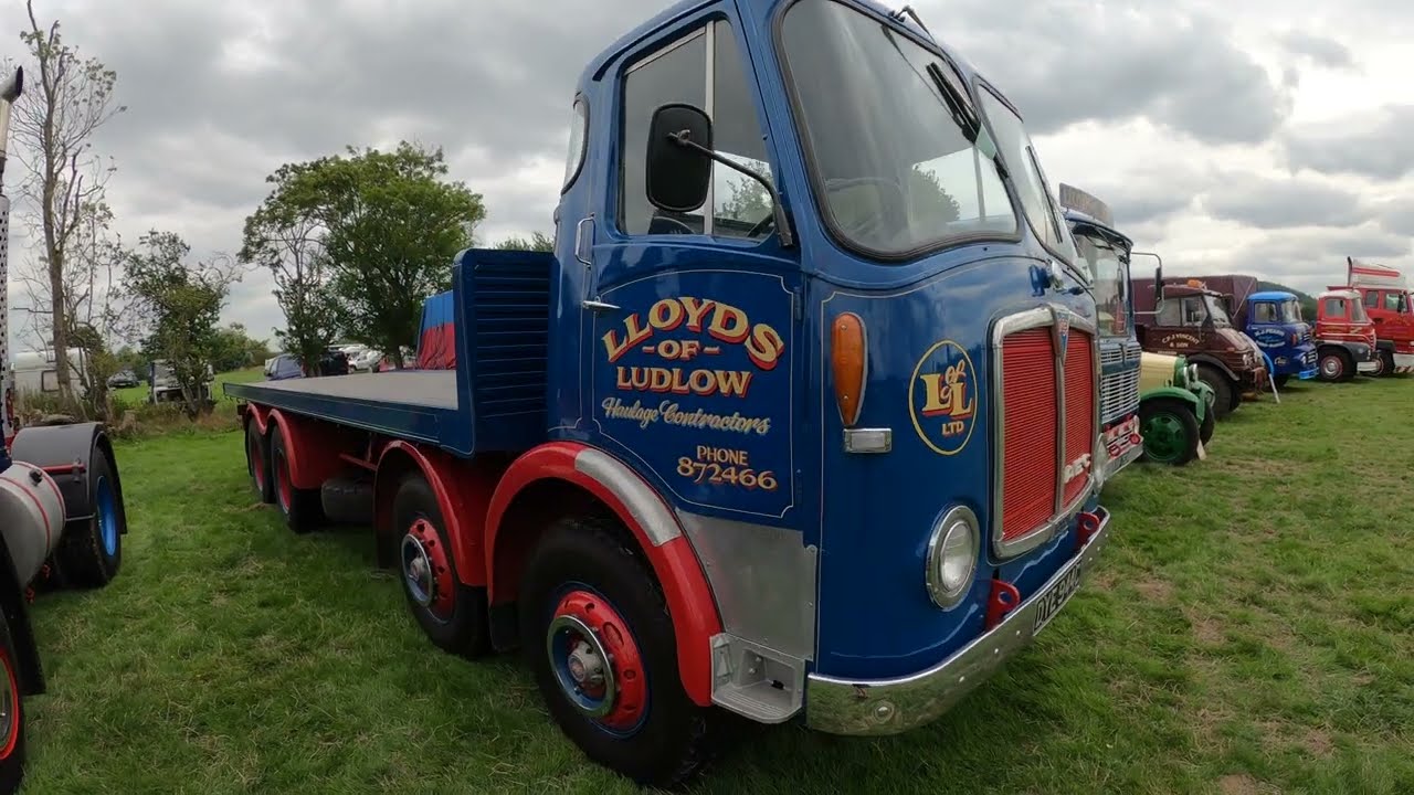 1965 Leyland AEC Mammoth Major Mk V G8 11.1 Litre 6-Cyl Diesel Flatbed Truck Old Timer Tractor Rally