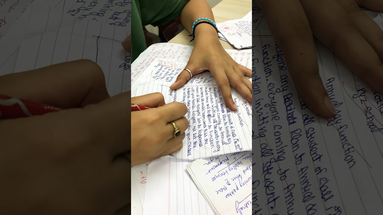 English cbse board exam paper checking | english class 10 cbse board exam paper #youtubeshorts