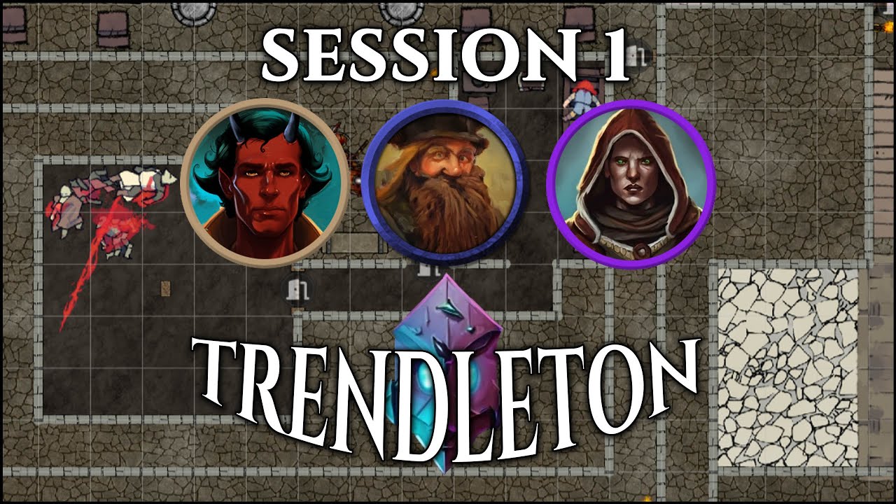 and everything went black &ndash; a trendleton dungeons and dragons campaign (№1)