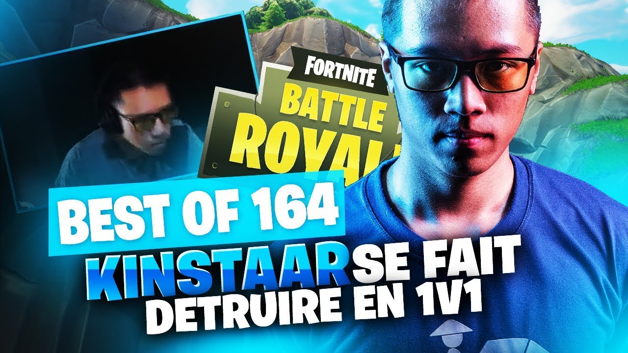 BEST OF SOLARY FORTNITE #164 ► KINSTAAR SE FAIT DETRUIRE EN 1V1