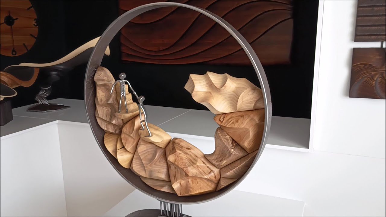 Give Me Your Hand! I Will Help You &ndash; Handmade Sculpture from Recycled Wood and Metal - nzideaart