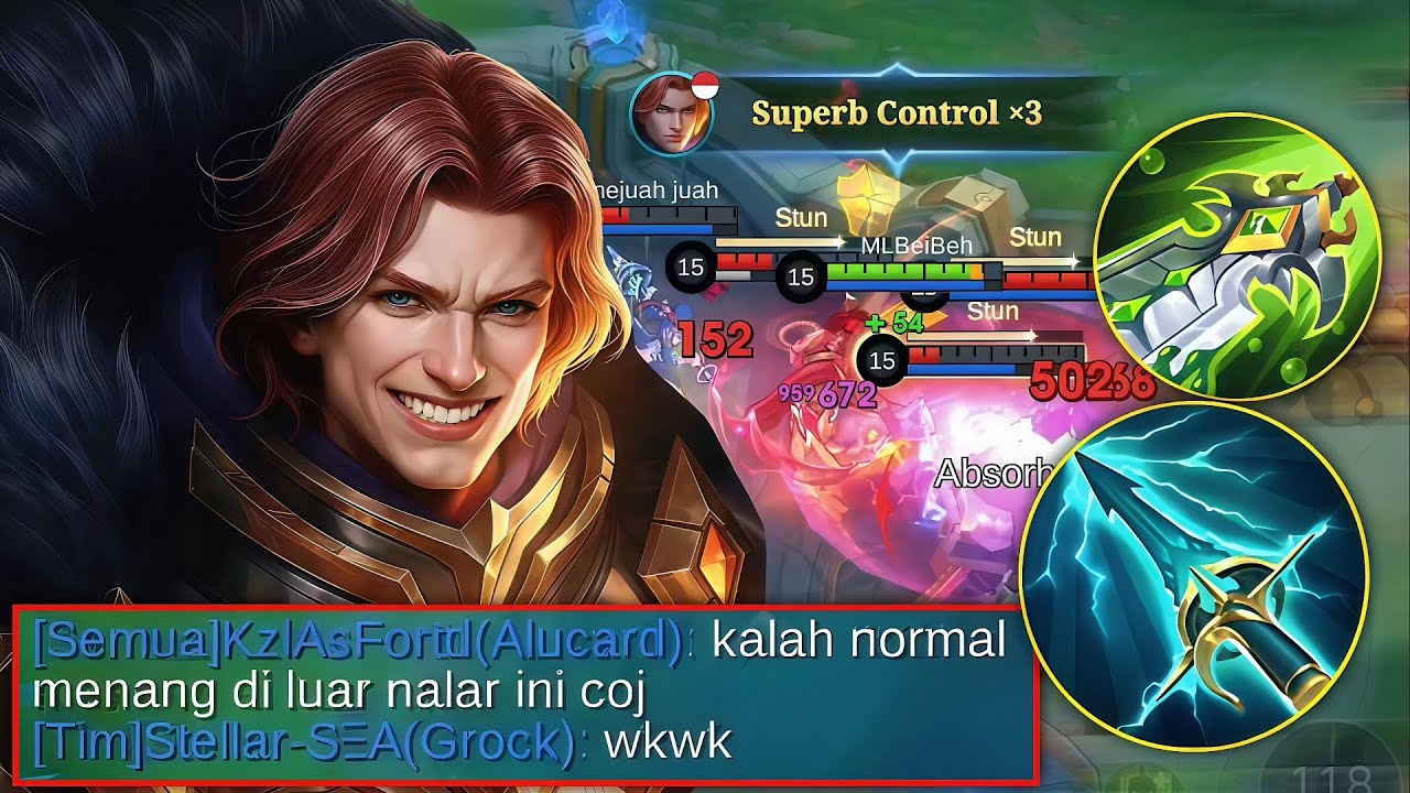 FIGHTER TERKUAT No.1❗INI DIA TIGREAL BUILD HABIS DI BUFF JADI BRUTAL DMG| MLBB