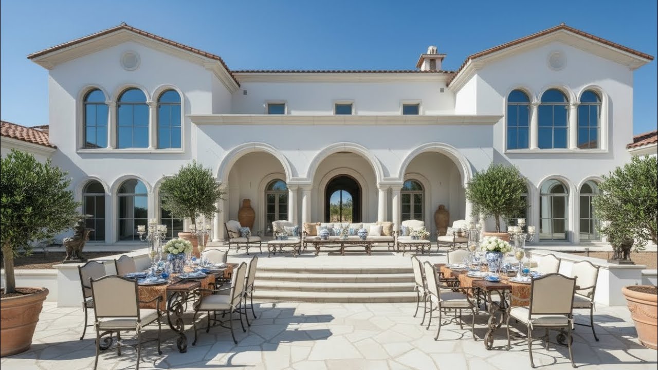 Mediterranean Luxury Estate Transformation | From Construction to Cinematic Perfection