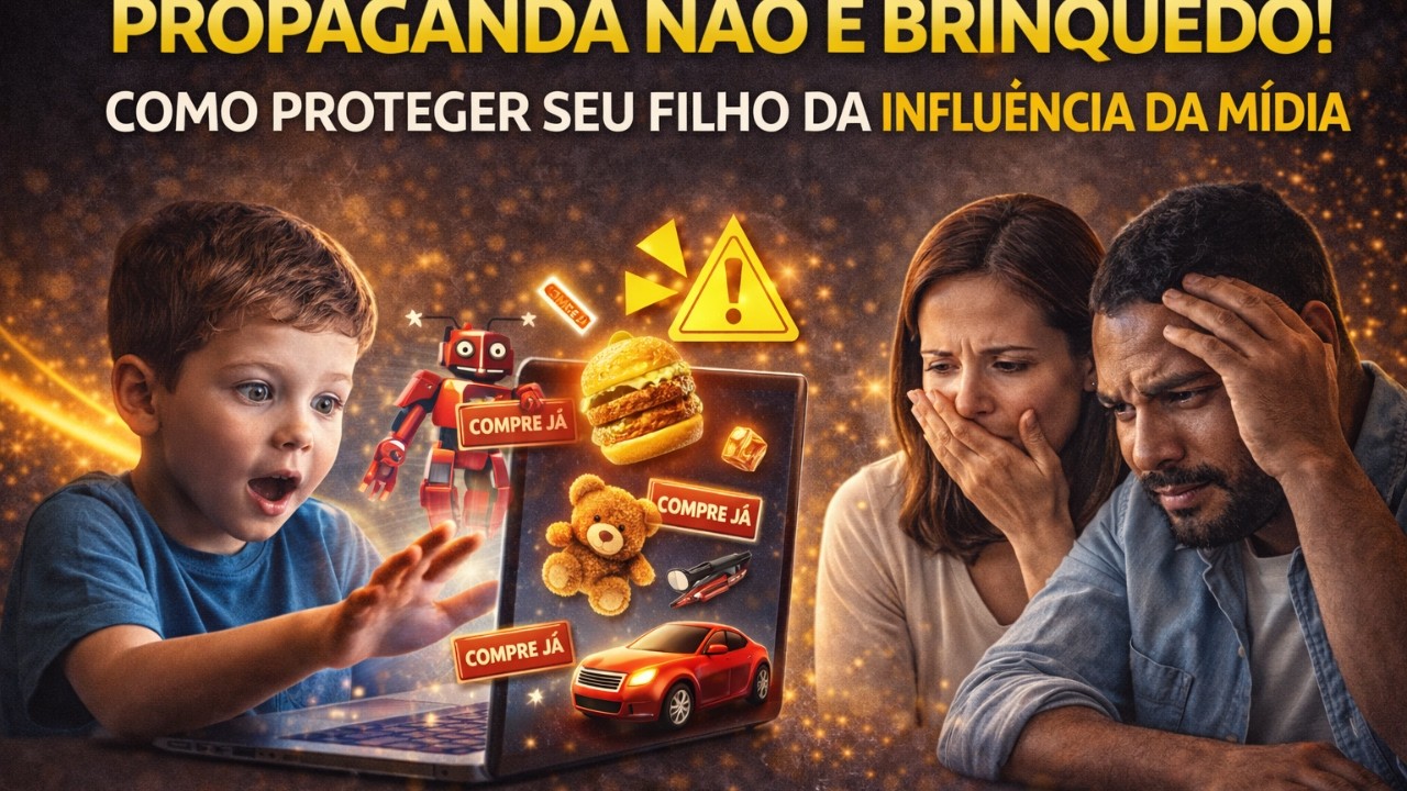 Propaganda Não é Brinquedo! Como Proteger Seu Filho da Influência da Mídia