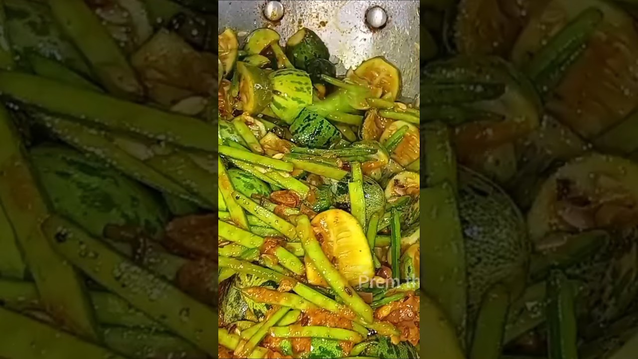 ग्वार की फली और कचरी की मजेदार सब्जी ll