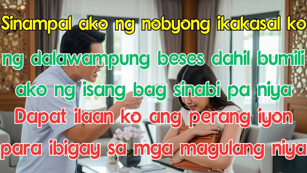 Sinampal ako ng nobyong ikakasal ko ng dalawampung beses dahil bumili ako ng isang bag sinabi pa niy