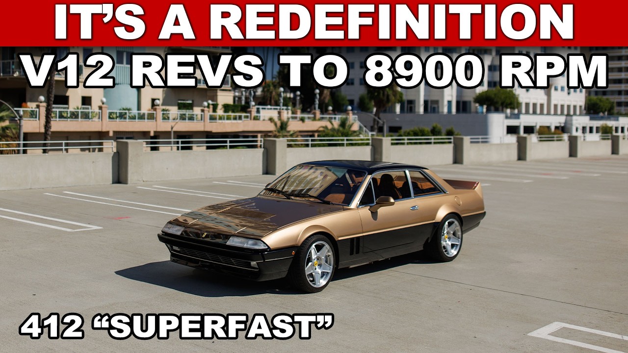 When money is NO object, this is the Ferrari you build: 412 