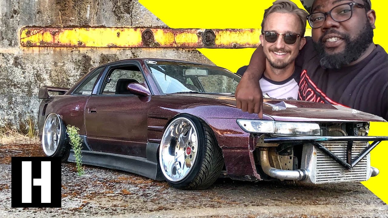 Slammed + 1jz Swapped 240sx Goes Full Send: Shreeve Kills it at the Secret Shredhouse!