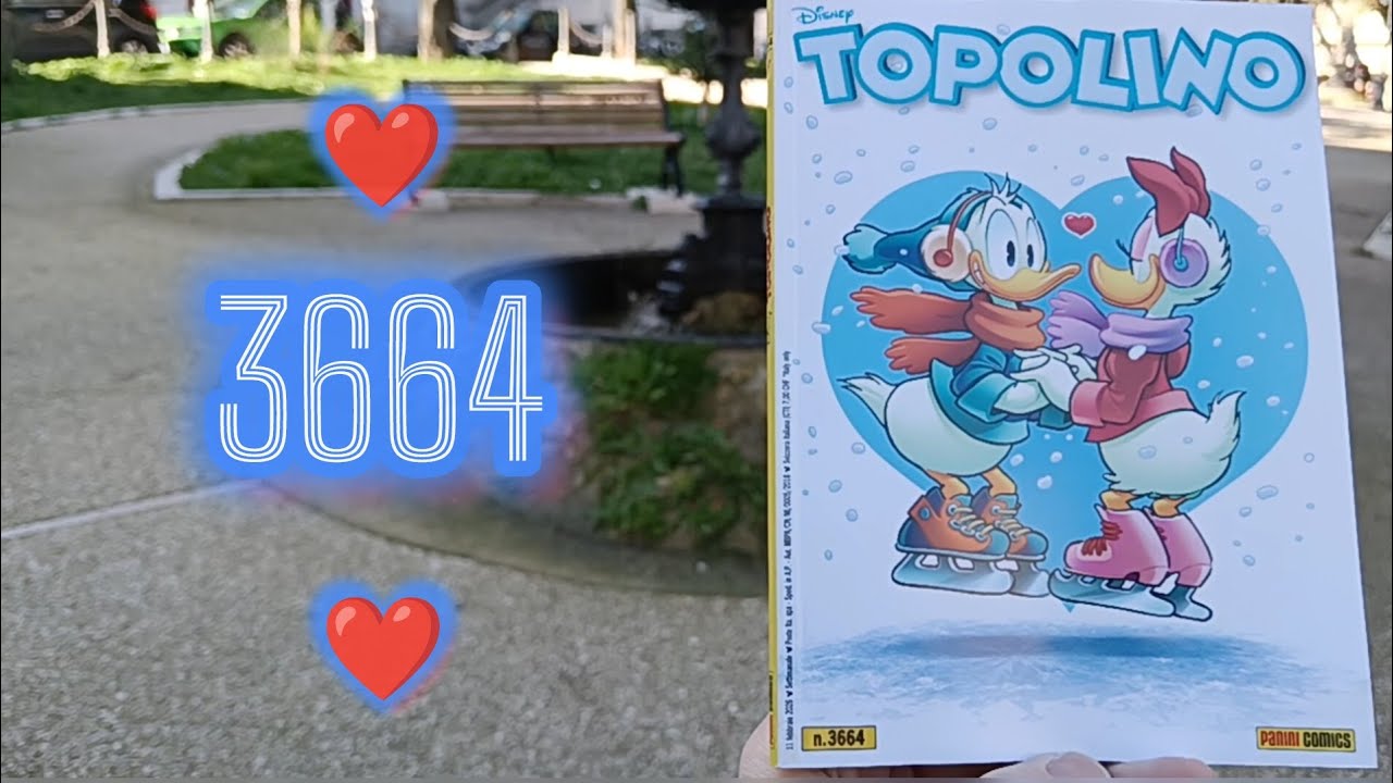TOPOLINO #3664 - Paperino e il Poetry Slam di San Valentino 💙🌟💭💣❣️