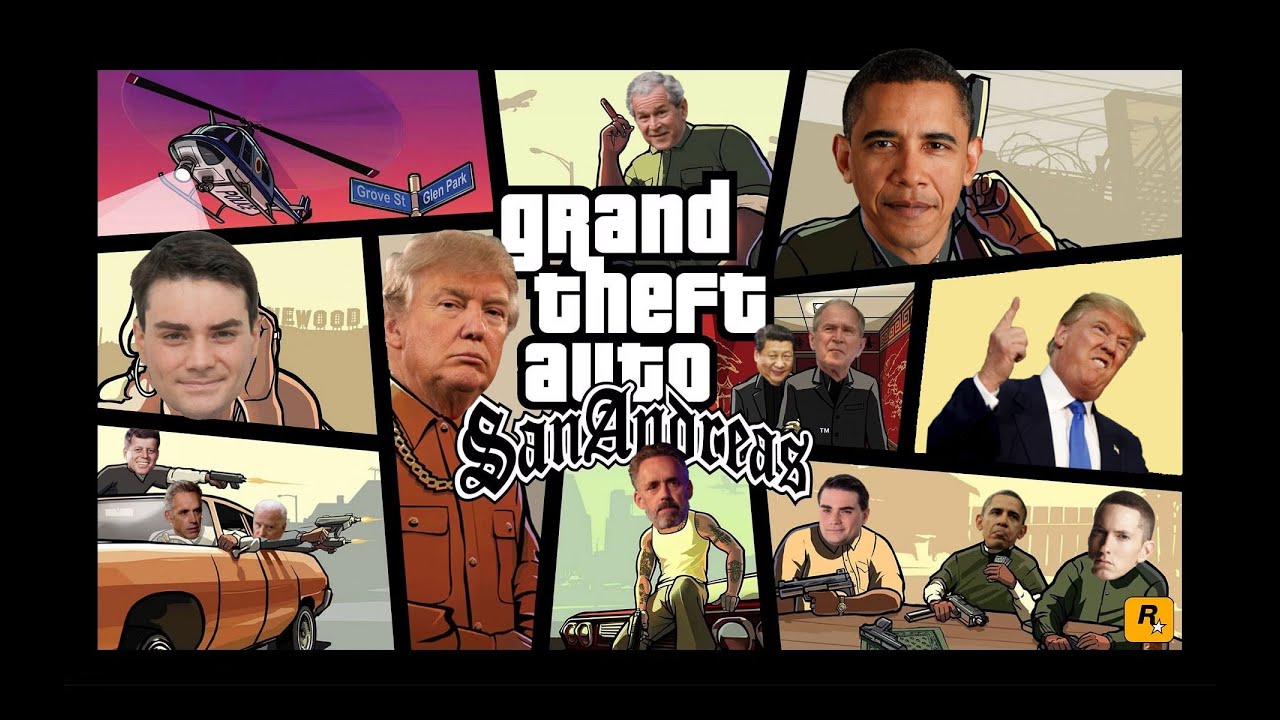 The Presidential Boys play GTA: SA