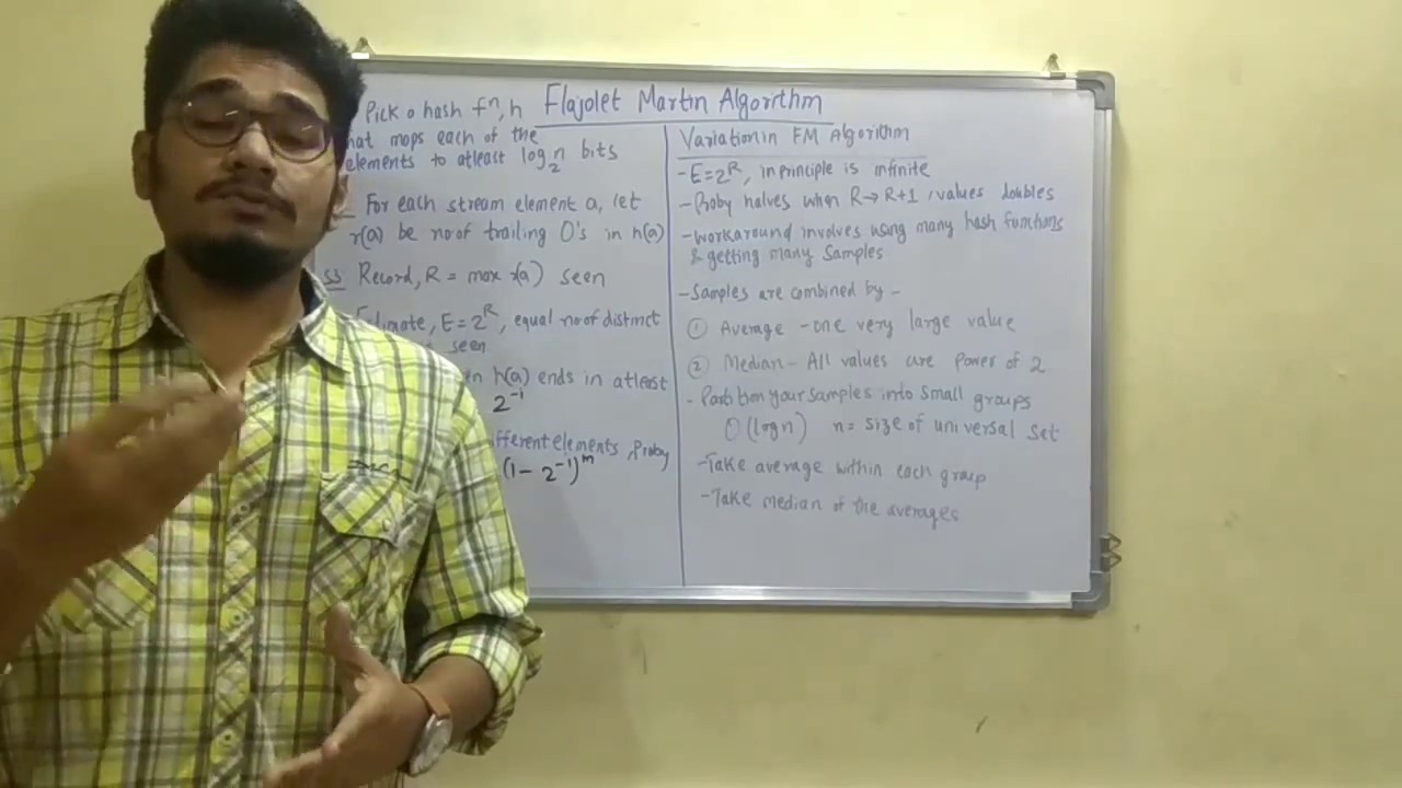 Big Data Analytics | Tutorial #15 | Flajolet Martin Algorithm