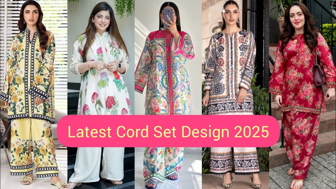 Latest Cord Set Design 2025 🤩 Co ord Set For Womens Ladies/Summer Casual Co-ord Set Design