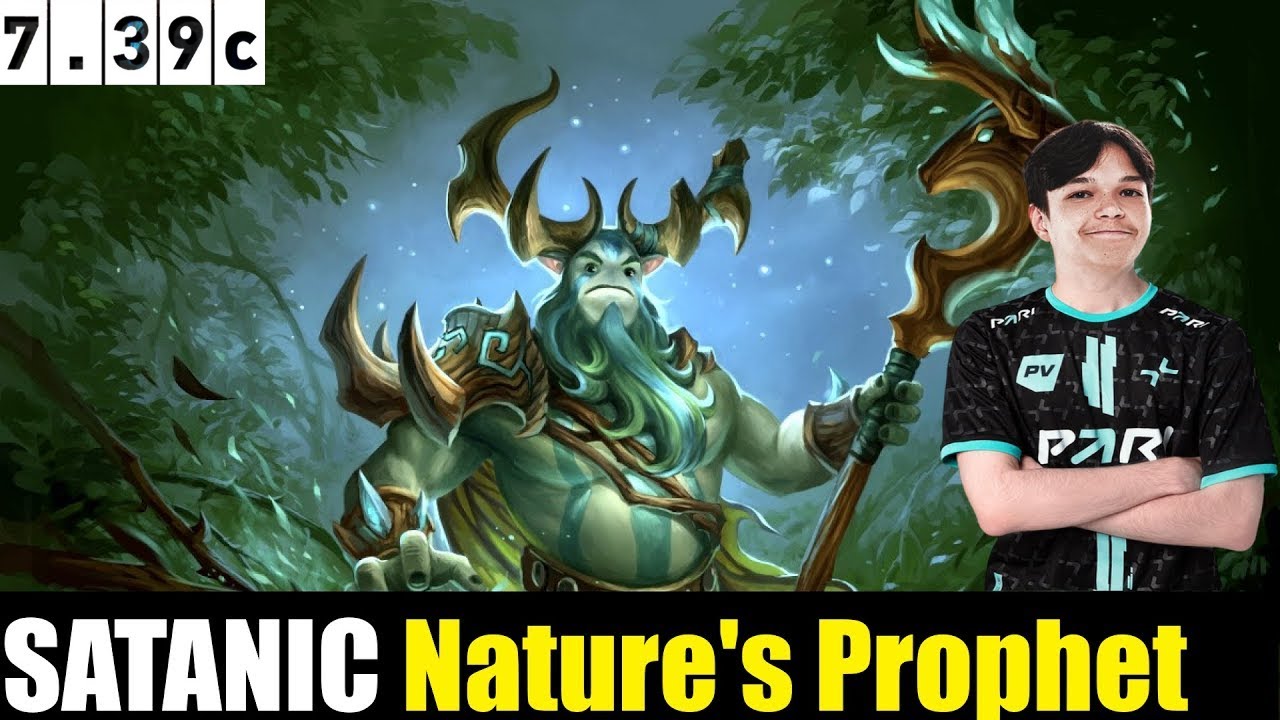 🤯SATANIC [Nature's Prophet] HC 7.39C- DOTA 2 HIGHEST MMR MATCH#dota2gameplay #dota2 #dota2gameplay