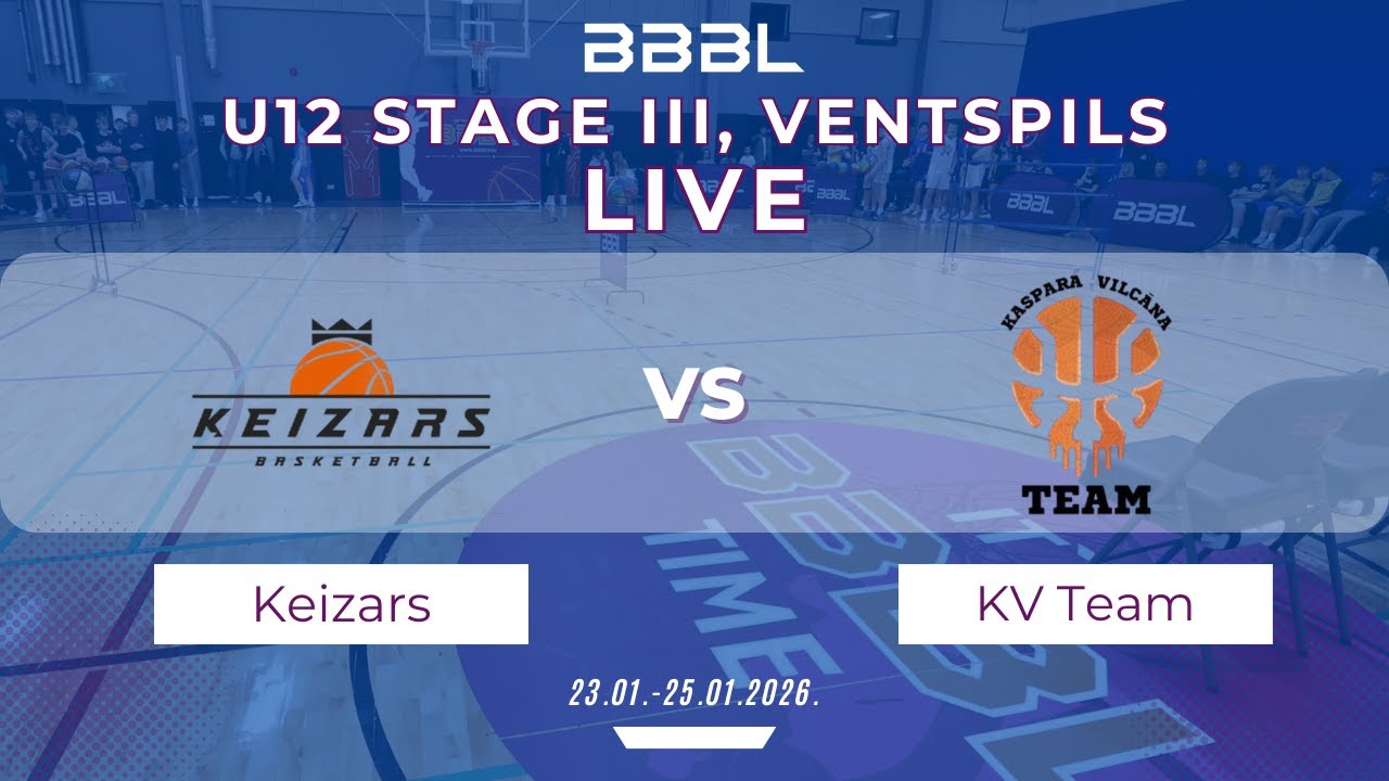 RBS Centrs-2 2014 vs KV Team 2014 | BBBL U12 | Stage III