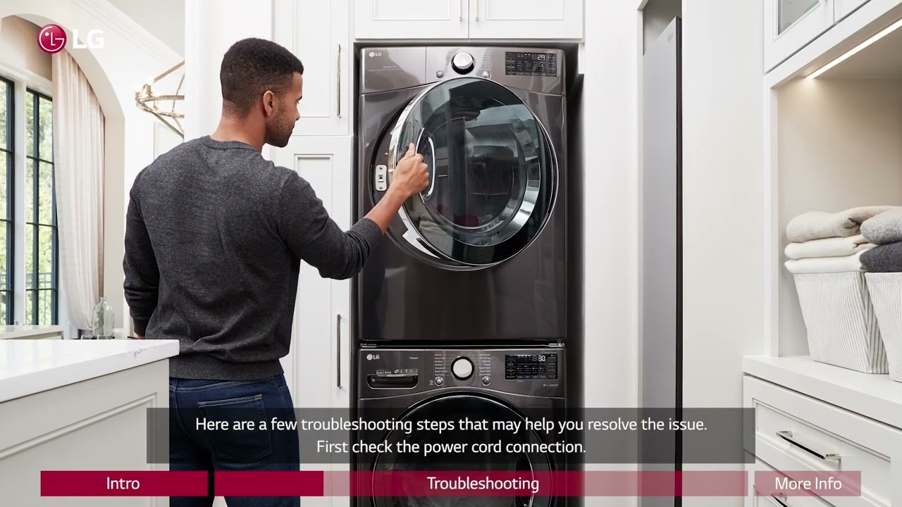 [LG Dryers] Troubleshooting An Np Error Message On An LG Dryer
