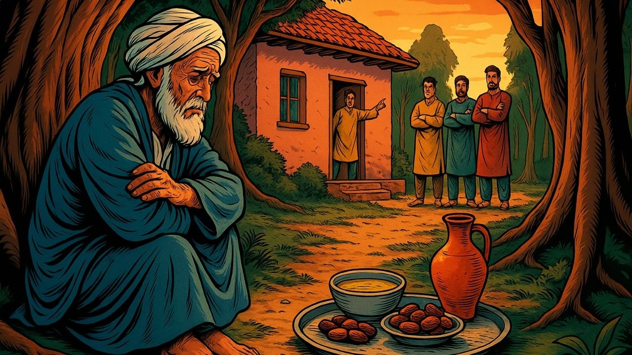 حكاية الأب الذي طرده أبناؤه من البيت ورفضوا إكرامه في رمضان… فكانت العاقبة مؤثرة