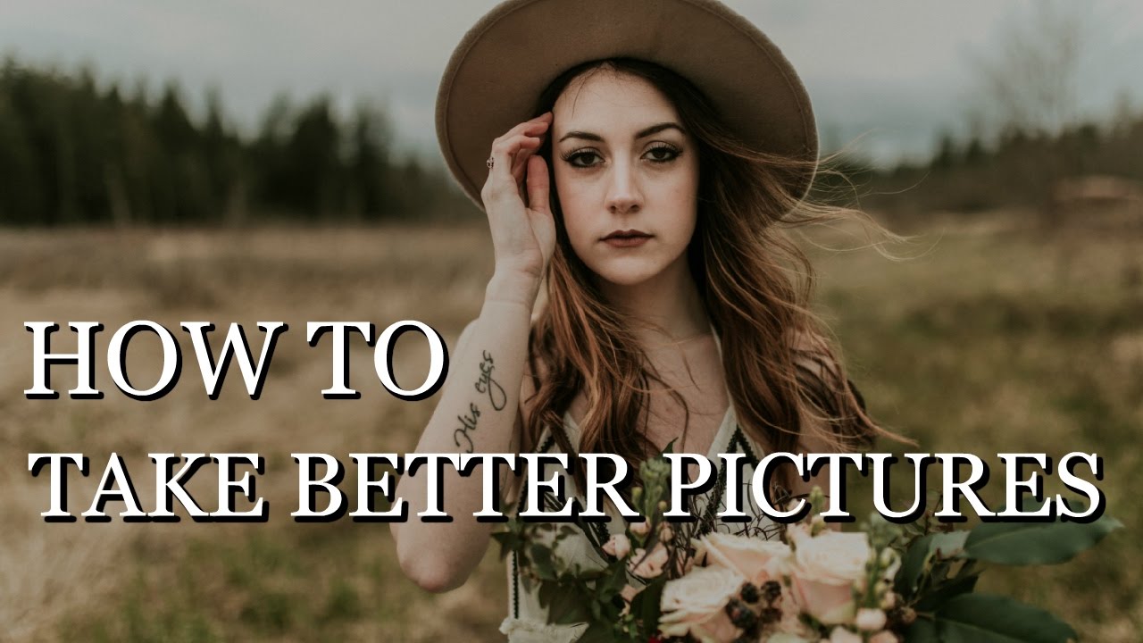 HOW TO TAKE BETTER PICTURES | behind the scenes countryside photoshoot + pose walking portraits