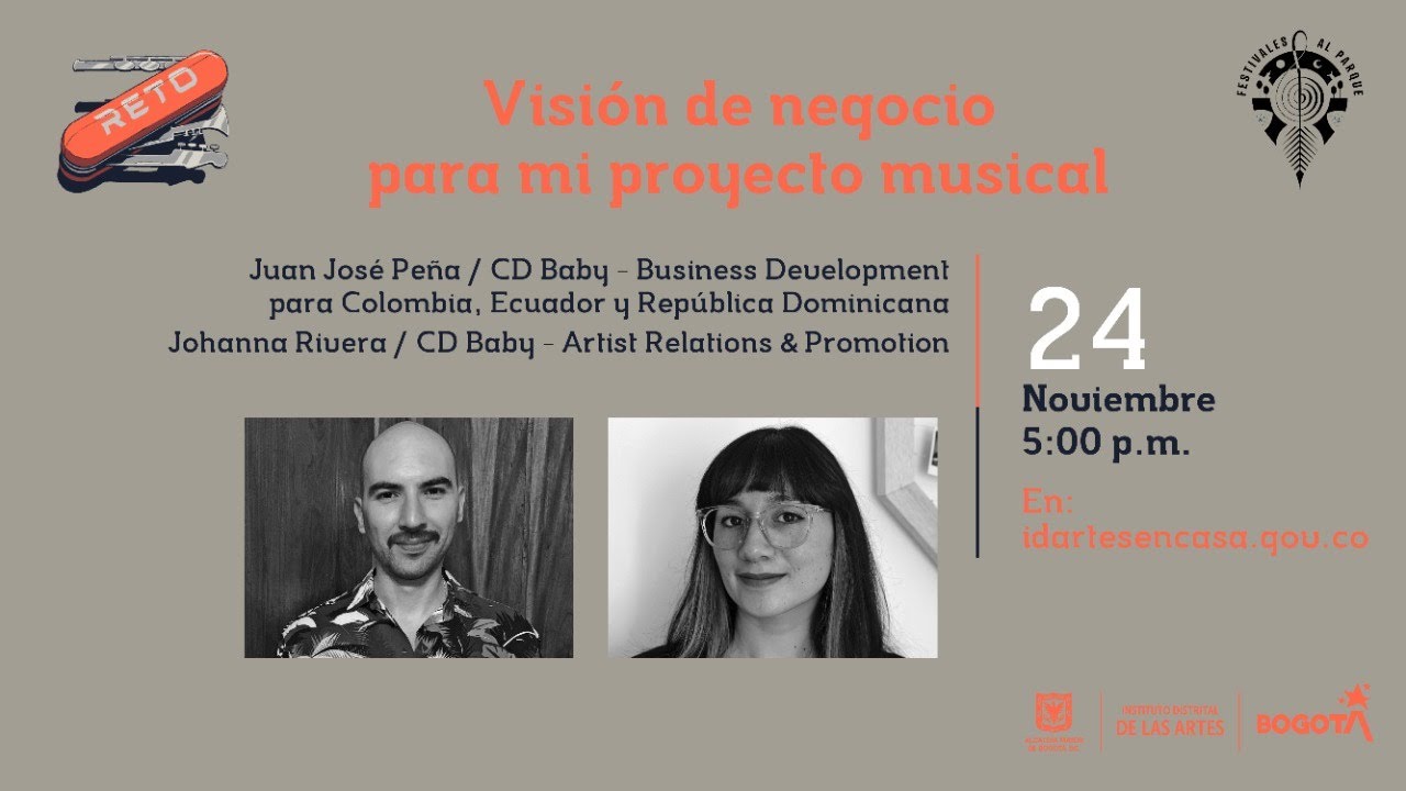 Charla: Visión de negocio para mi proyecto musical