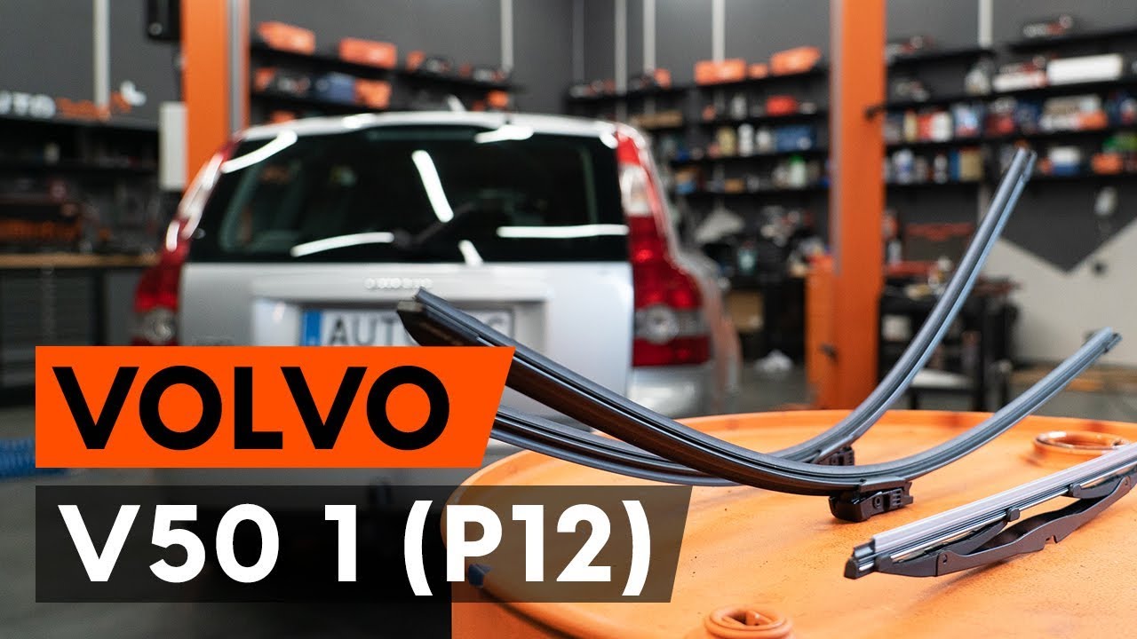 Wie VOLVO V50 1 (P12) Scheibenwischer wechseln [AUTODOC TUTORIAL]