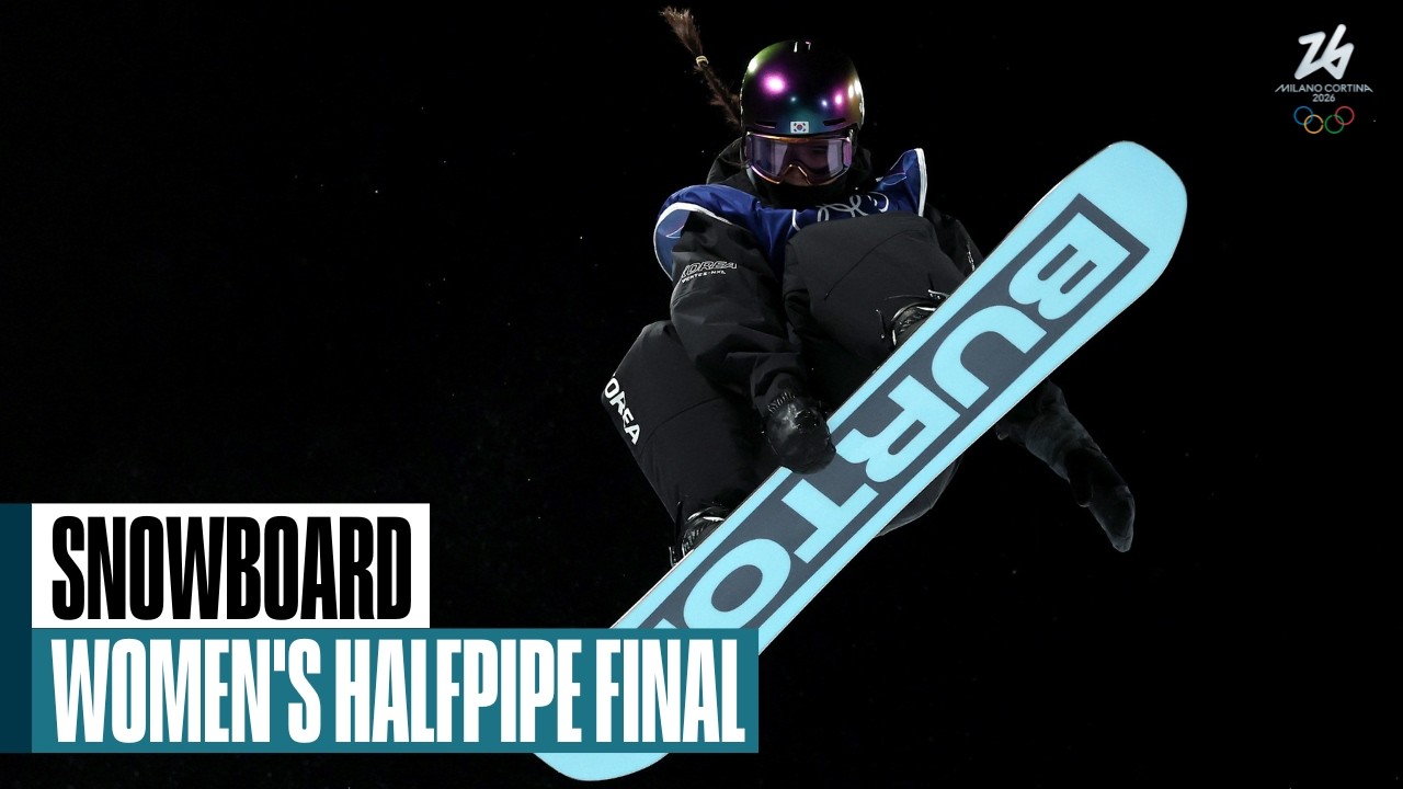 Re-𝙇𝙄𝙑𝙀 Winter Olympics! Women's Snowboard Halfpipe Final | #MilanoCortina2026