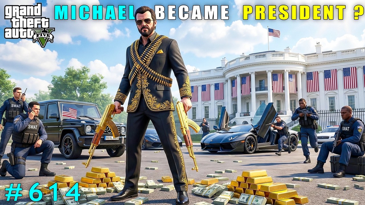 Can Michael Became The President ? | Gta V Gameplay 